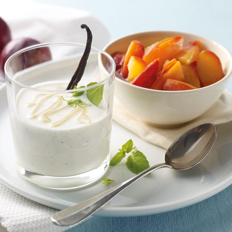 Foto Vanillejoghurt mit Pflaumenkompott von WW