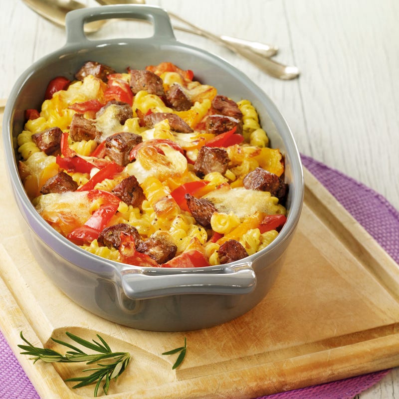 Foto Steak-Nudelauflauf mit Paprika von WW