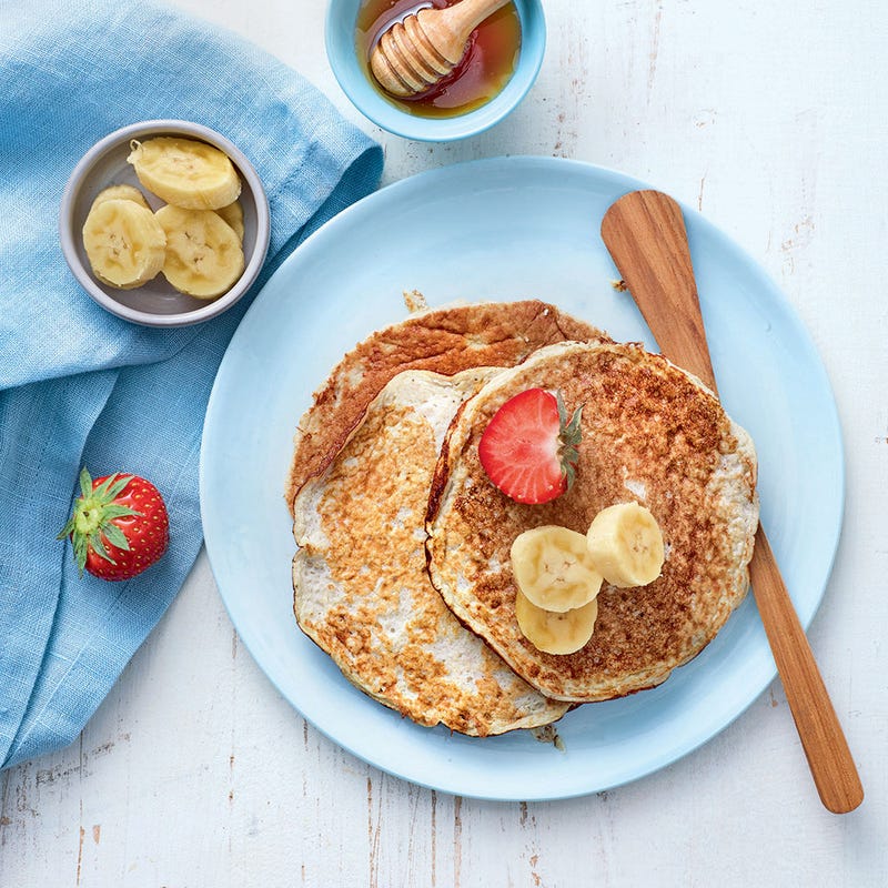 Photo of 2-ingredient pancakes by WW