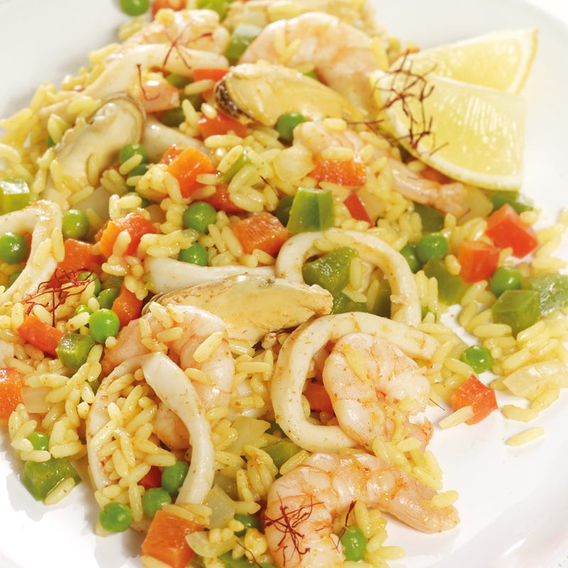 Foto Paella mit Meeresfrüchten von WW