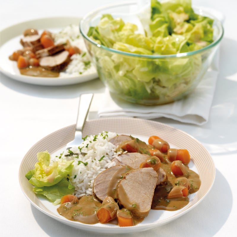 Foto Filet in Karottensauce von WW