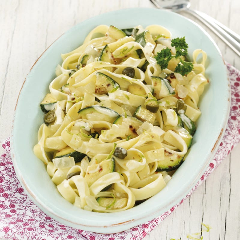 Foto Bandnudeln mit Zucchini-Limetten-Sauce von WW