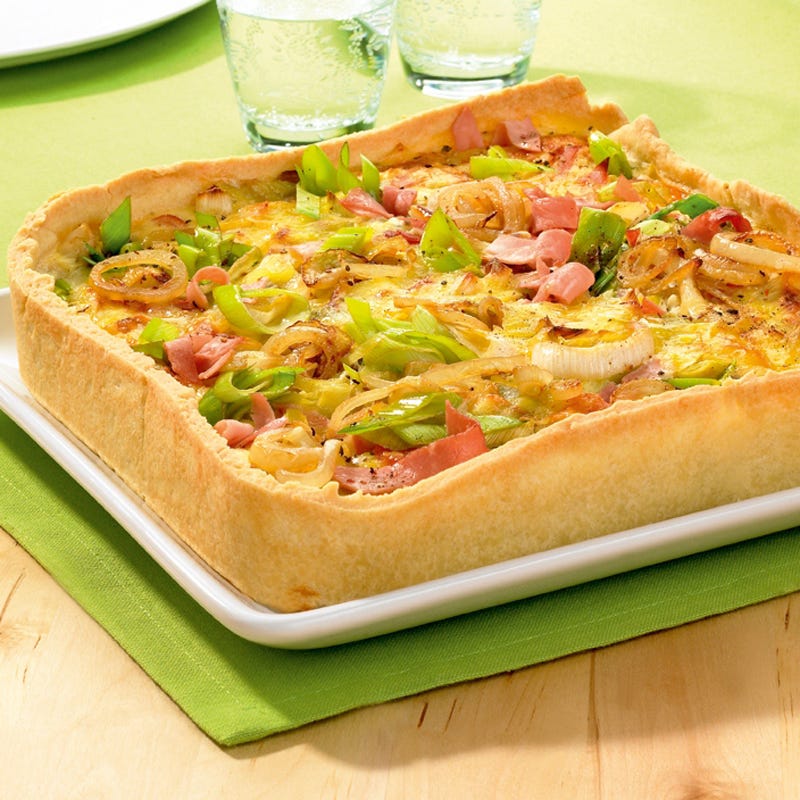 Foto Schinken-Lauch-Quiche von WW