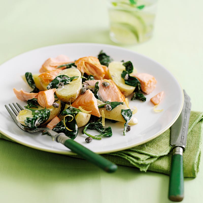 Foto Kartoffel-Lachssalat von WW