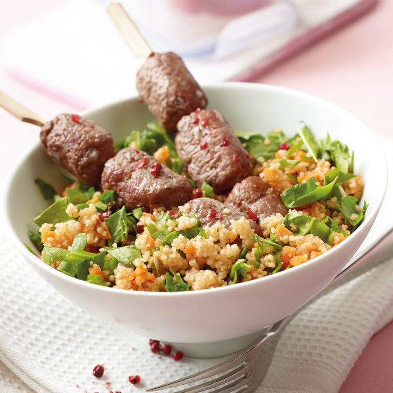 Foto Teriyakispieße mit Gemüsecouscous von WW