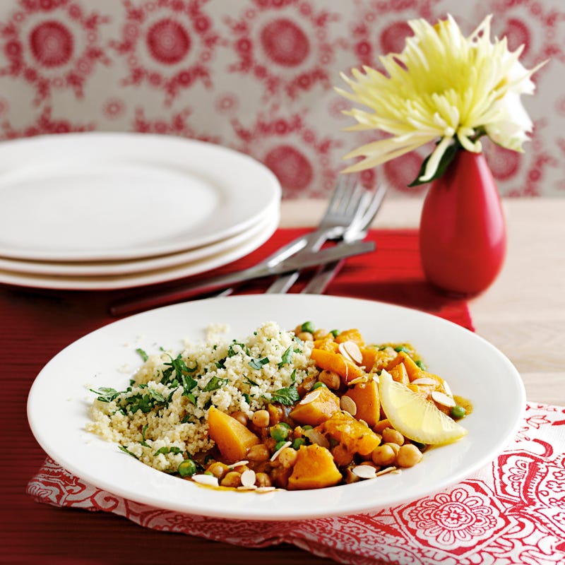 Foto Kichererbsen-Eintopf mit Kürbis von WW