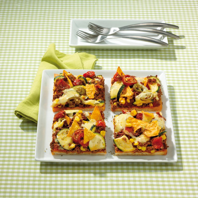 Foto Nachos-Pizza von WW