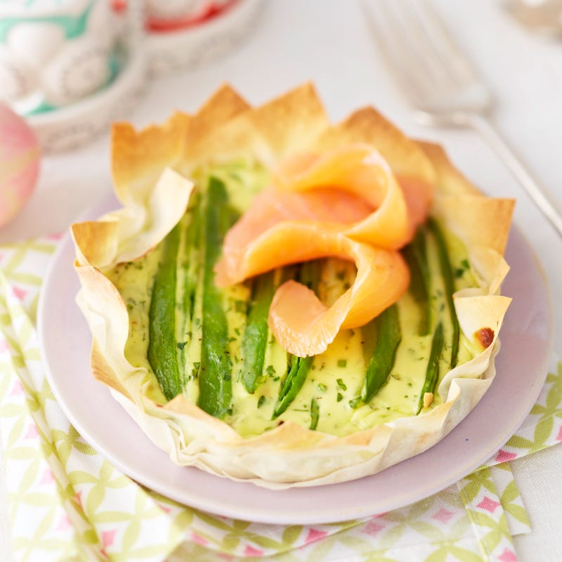 Foto Ricottatartes mit Zuckerschoten von WW