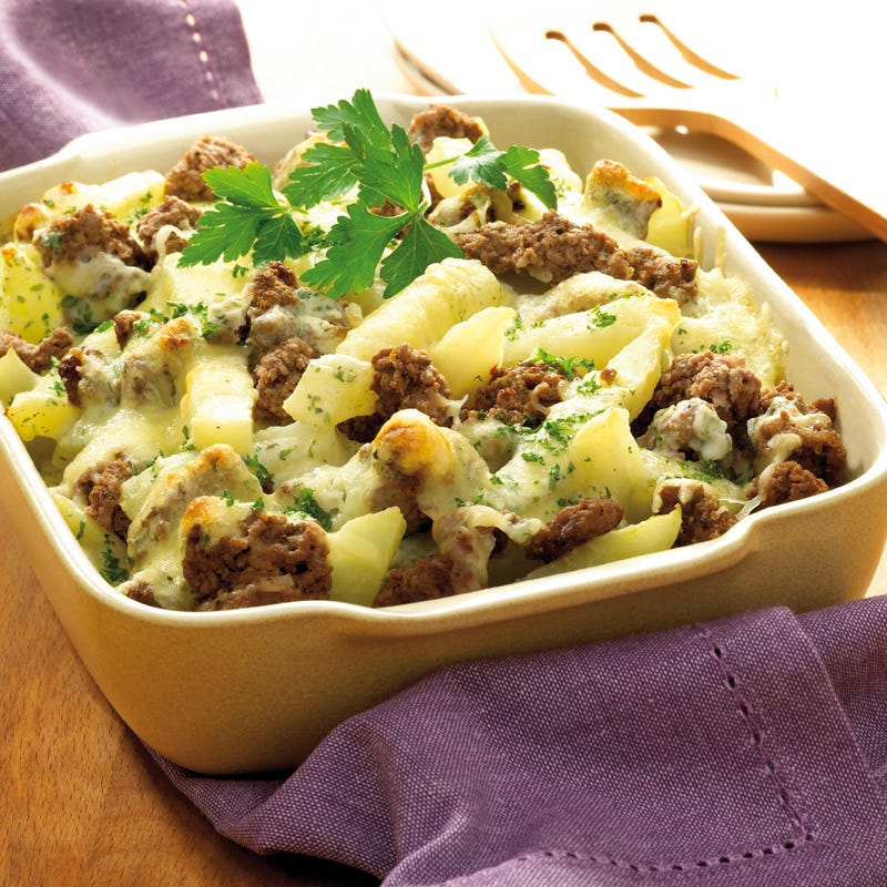 Foto Kohlrabi-Tatar-Auflauf mit Käsesauce von WW