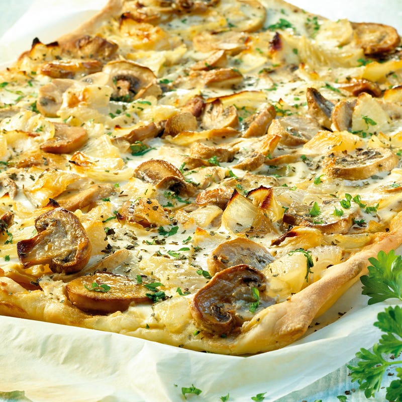 Foto Champignon-Zwiebel-Schmandkuchen von WW