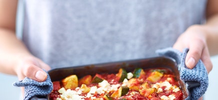 Zucchini-Tomaten-Auflauf