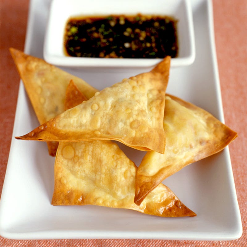 Foto Gemüse Wan-Tan mit Soja-Dip von WW