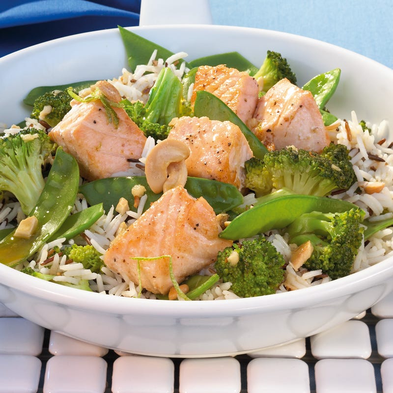 Foto Lachs-Wildreis-Pfanne von WW