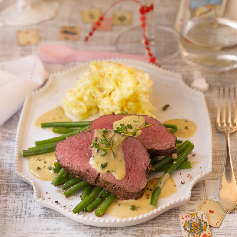 Foto Rinderfilet mit Kartoffel-Sellerie-Püree von WW