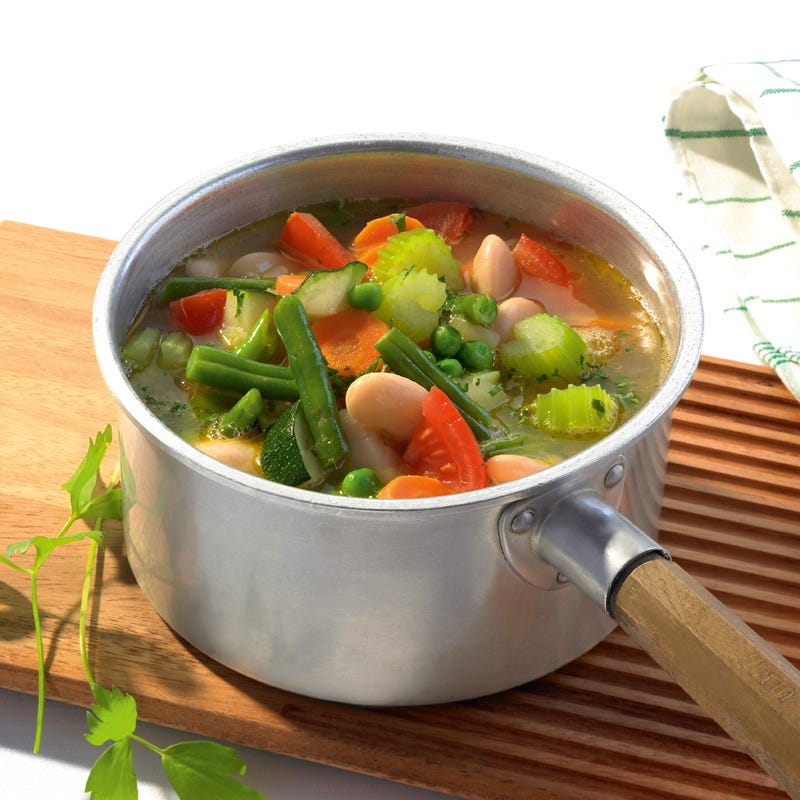 Foto Bunte Gemüsesuppe von WW