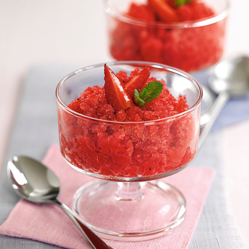 Foto Erdbeersorbet von WW