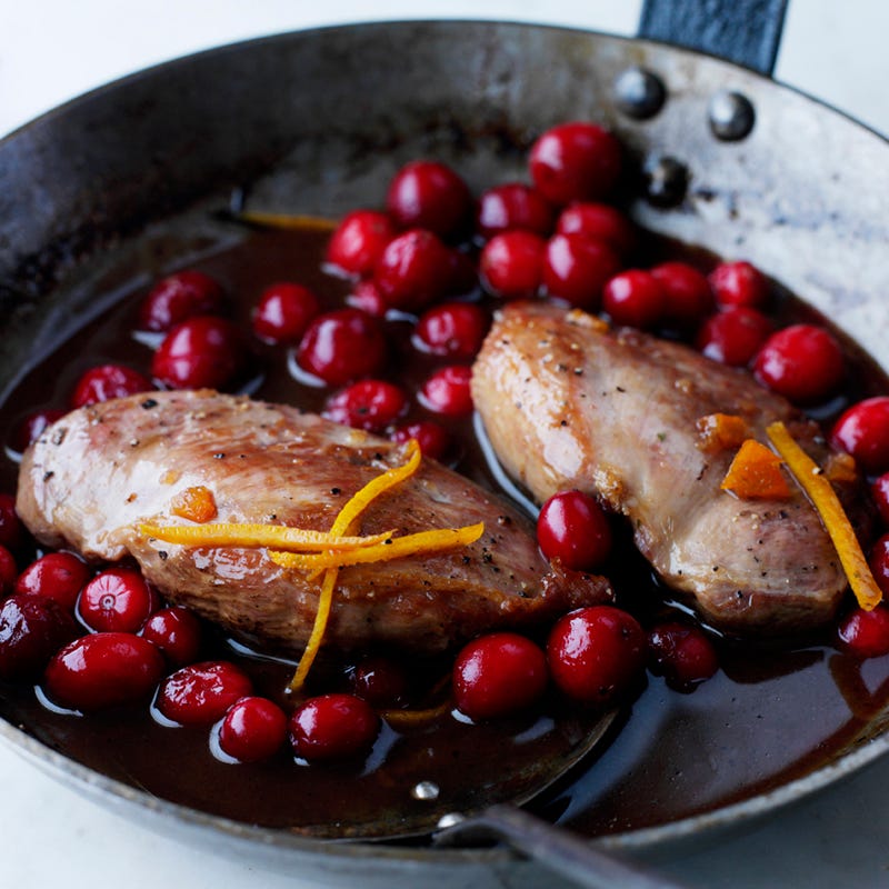 Foto Entenbrust mit Cranberries von WW