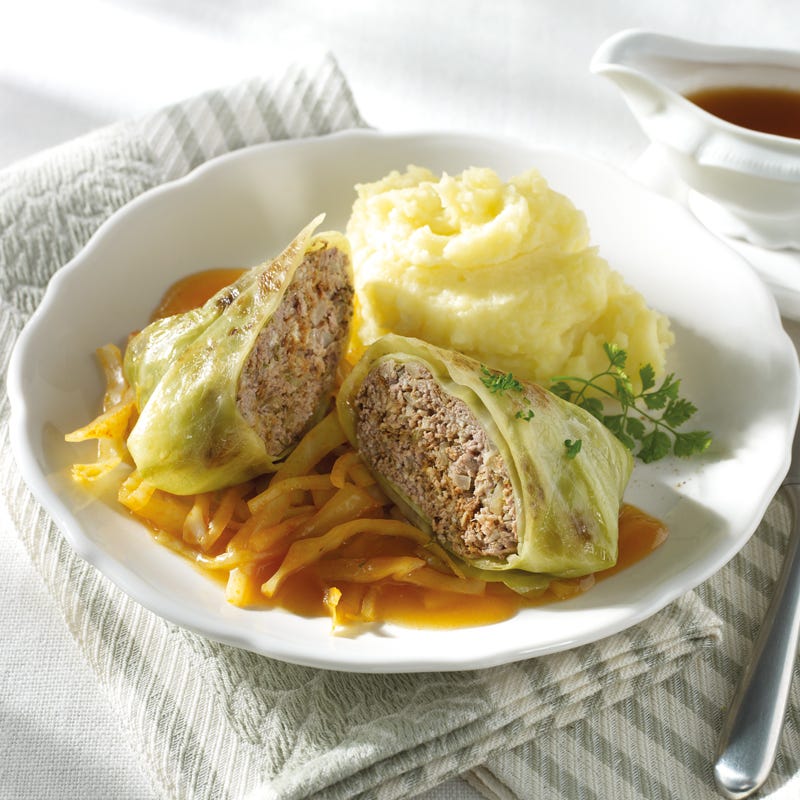 Foto Kohlrouladen mit Kartoffelpüree von WW