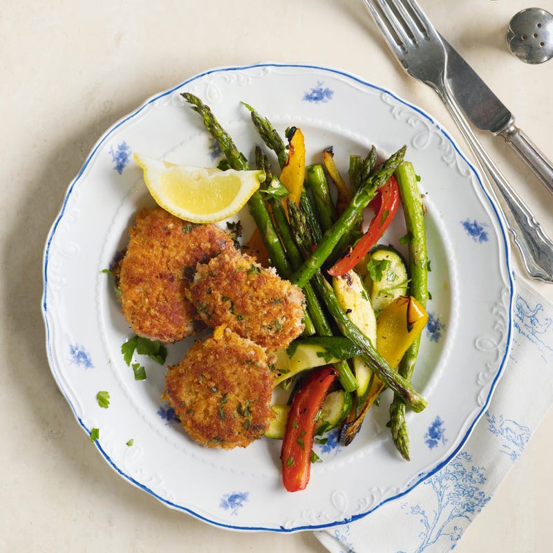 Foto Schweineschnitzel mit Thymian und Zitrone von WW