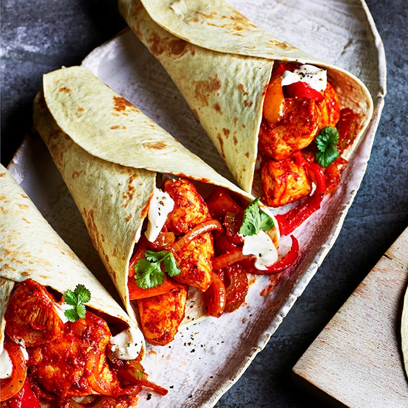 Photo of Chicken & pepper fajitas by WW