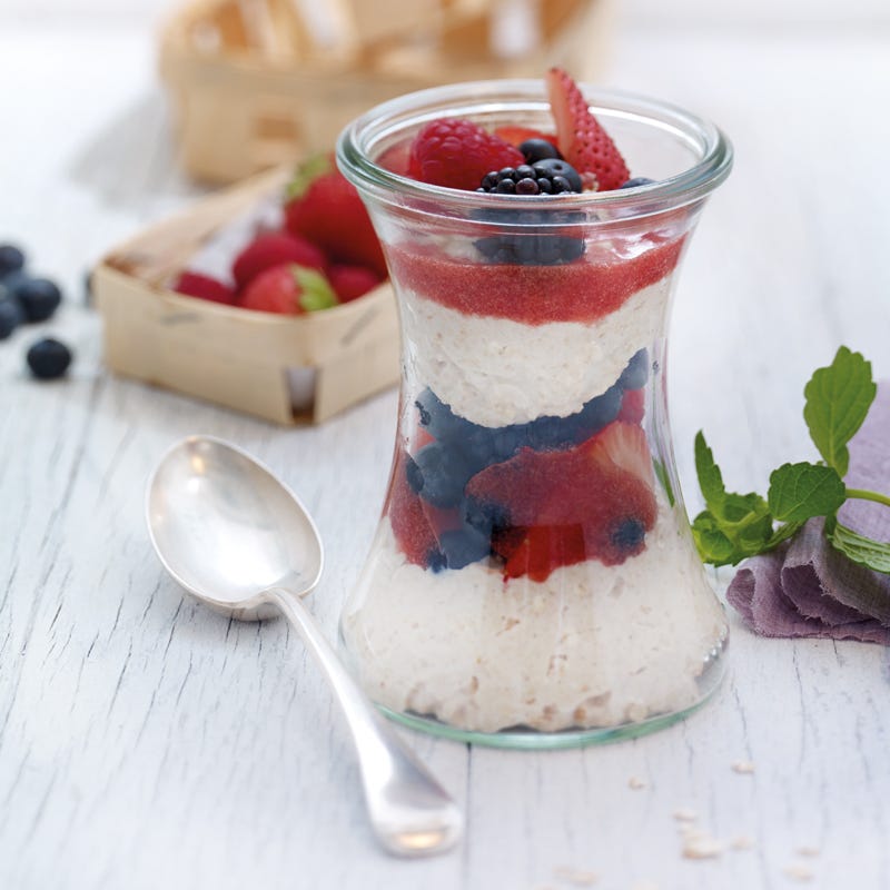 Foto Beeren-Schicht-Porridge von WW