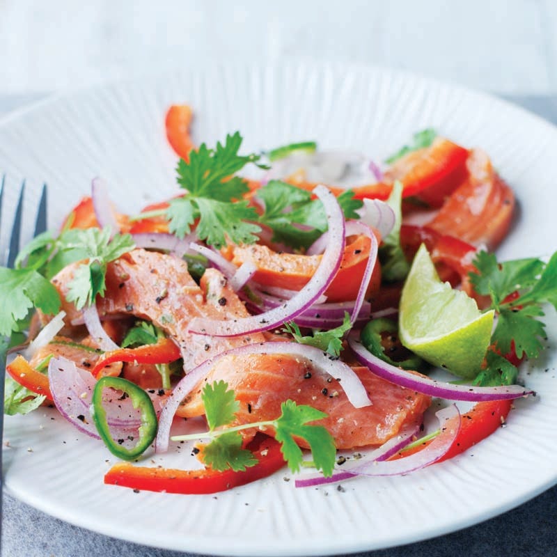 Photo of Salmon ceviche by WW