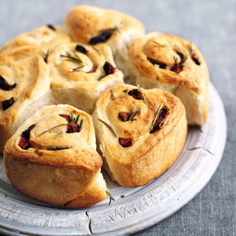 Foto Rosmarinschnecken mit getrockneten Tomaten von WW