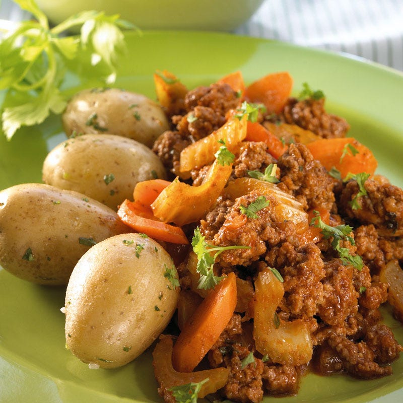 Foto Kartoffeln mit Lamm-Bolognese von WW