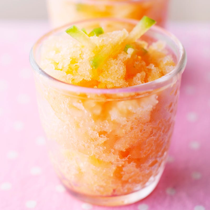 Foto Cantaloupe-Melonen-Granita von WW