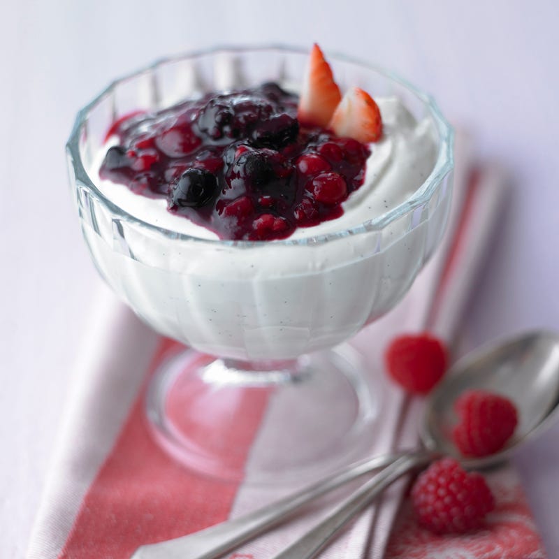 Foto Rote Grütze mit Vanillecreme von WW