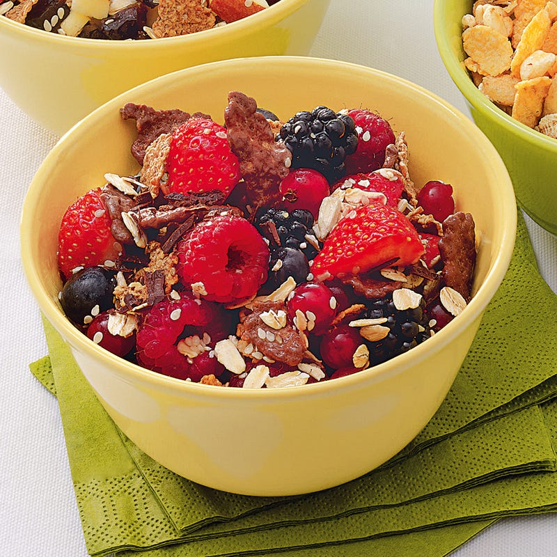 Foto Schoko-Beeren-Müsli von WW