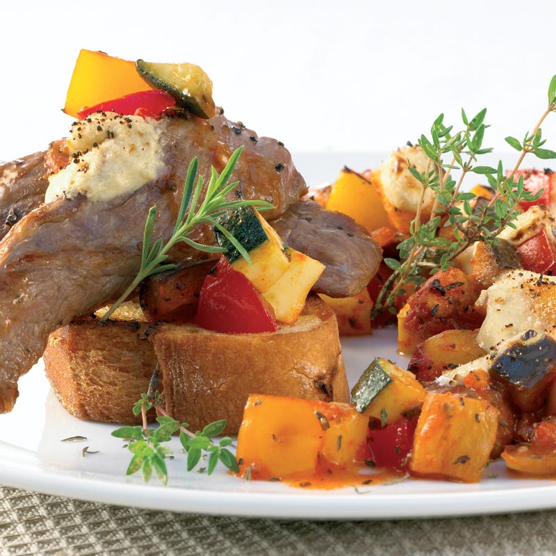 Foto Gratinierte Lammfilets von WW