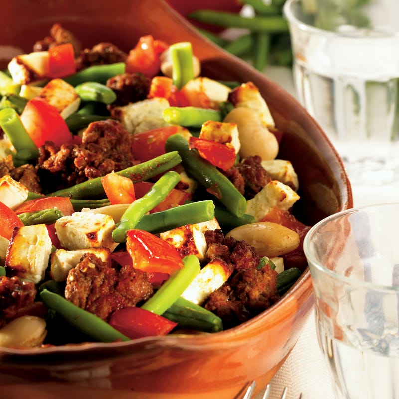 Foto Bohnen-Schafkäse-Gratin von WW