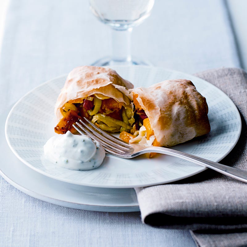 Foto Kürbis-Ziegenkäse-Strudel von WW