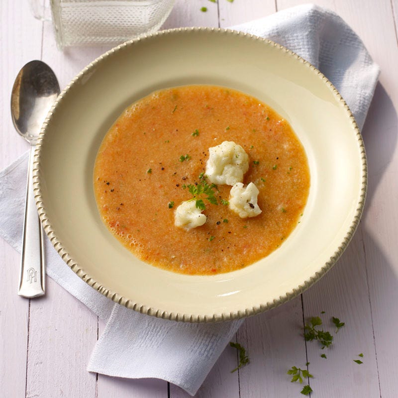 Indische Blumenkohlsuppe