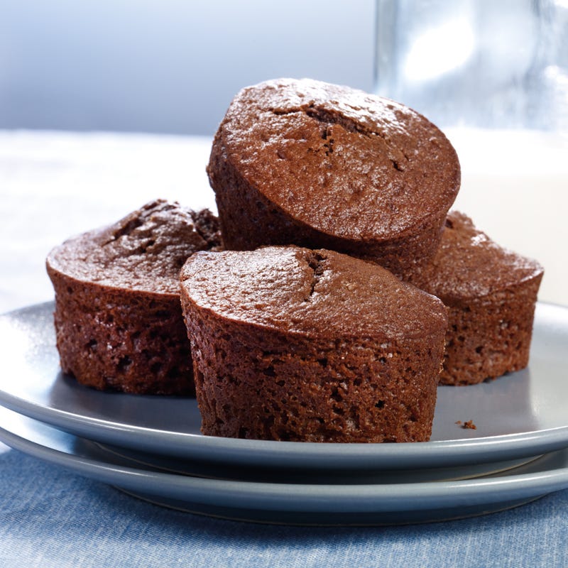 Gefüllte Schokoladenmuffins