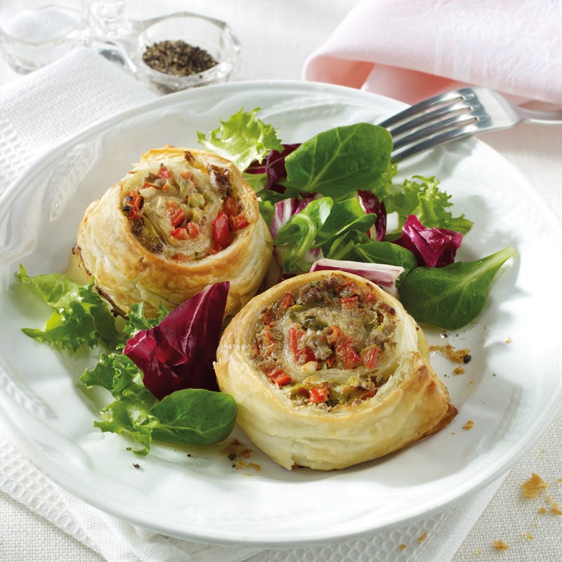 Blätterteigschnecken