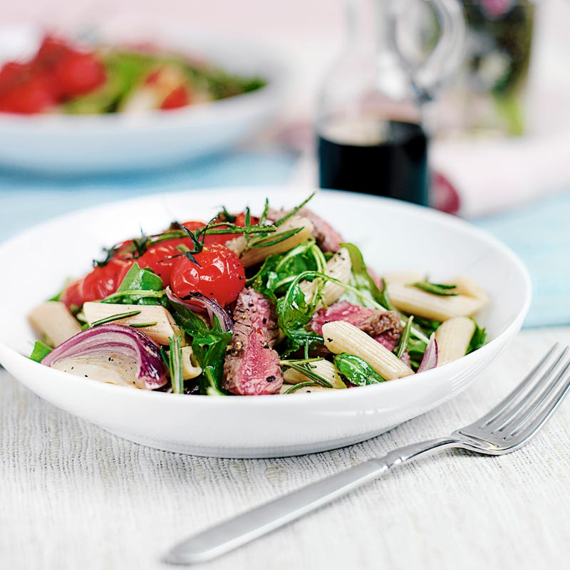 Foto Rindfleisch-Rucola-Pasta von WW