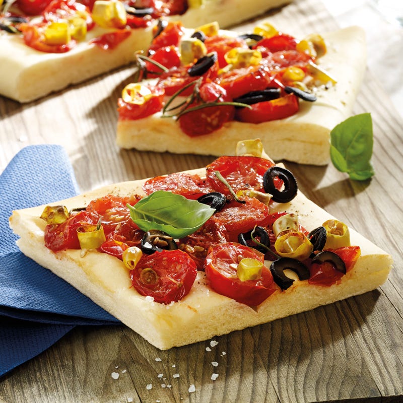 Foto Focaccia mit Oliven von WW