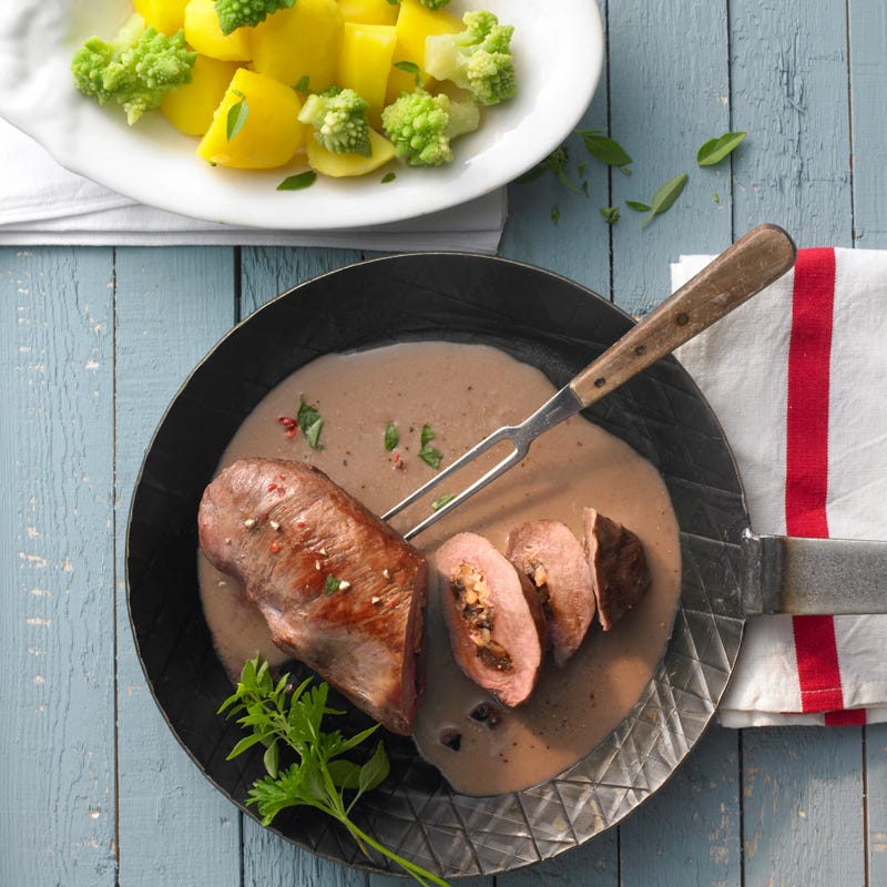 Foto Entenbrust mit Pflaumenfüllung von WW