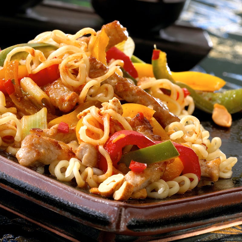 Foto Scharfe Thai-Spaghetti von WW