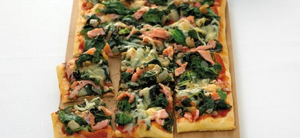 Lachs-Spinat-Kuchen