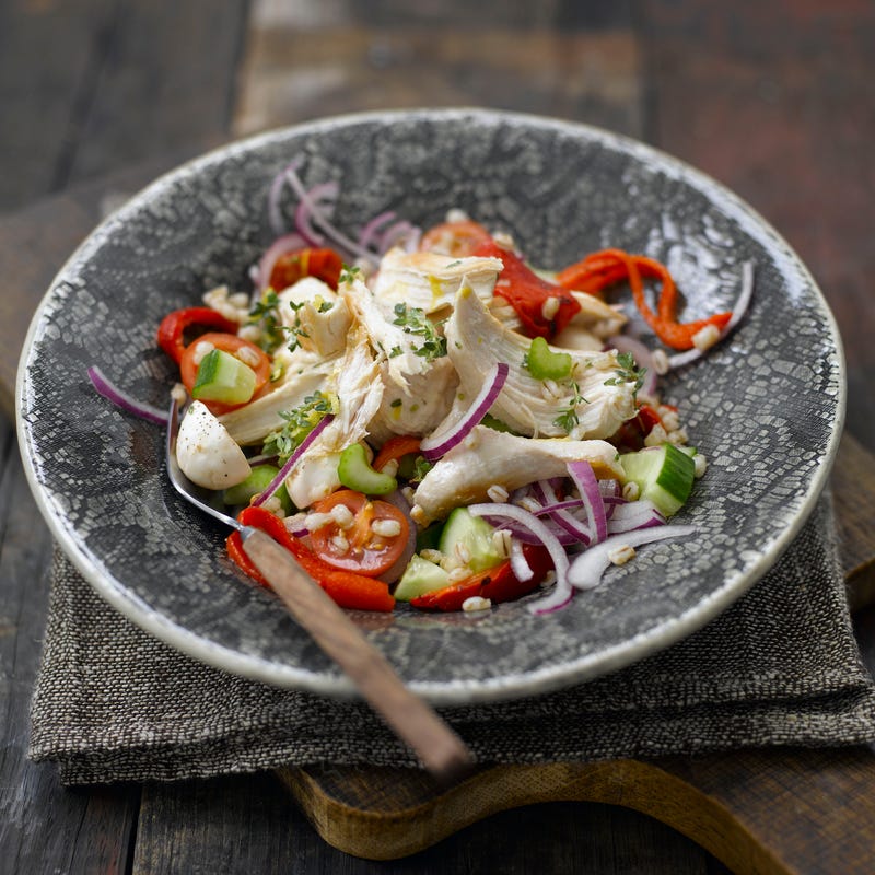 Photo of Chargrilled chicken & barley salad by WW