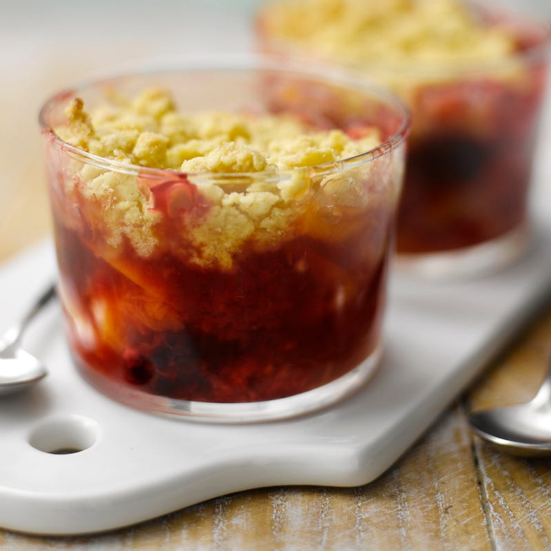 Foto Nektarinen-Beeren-Crumble von WW