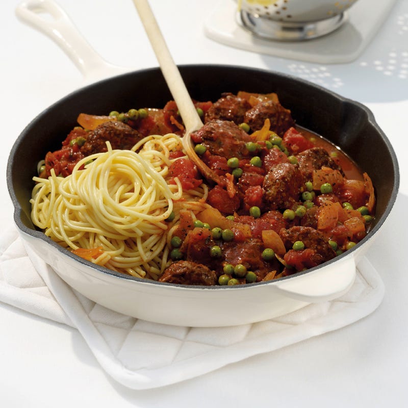 Foto Spaghetti mit Frikadellen von WW