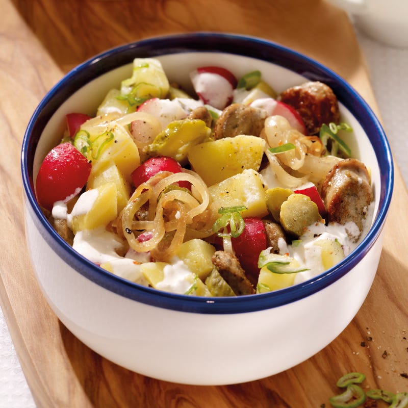 Foto Kartoffel-Bratwurst-Salat von WW