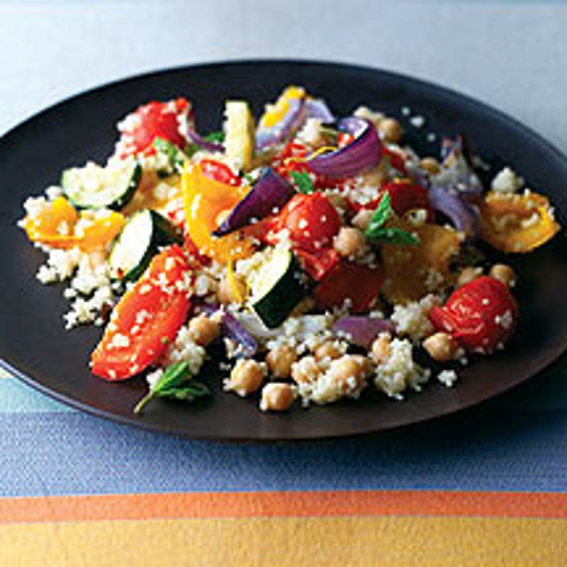 Photo of Couscous, chick pea and roasted veg salad by WW
