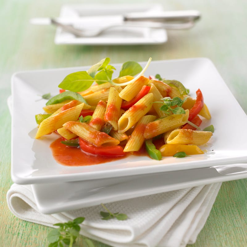 Foto Scharfe Nudel-Paprika-Pfanne von WW