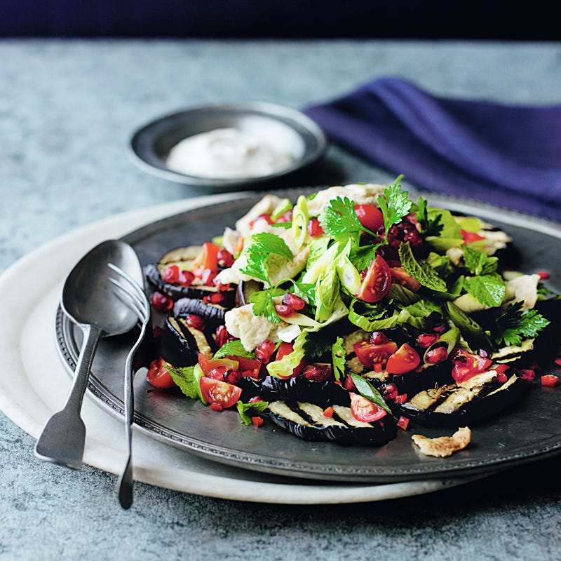 Foto Auberginensalat mit Joghurtdressing von WW