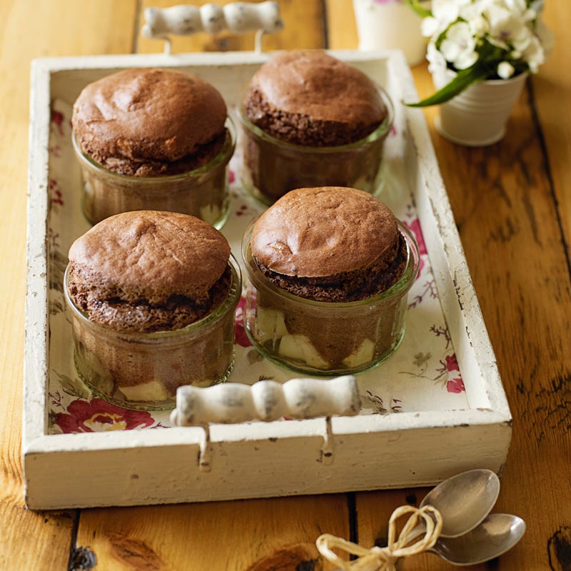 Foto Schoko-Birnen-Soufflés von WW